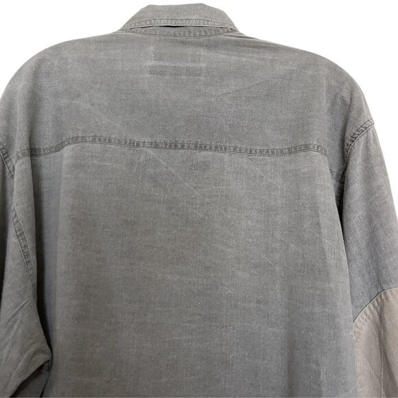 Vintage‎ Columbia Shirt Size Large L Hunting Elbow Pads Button Down - Picture 6 of 9